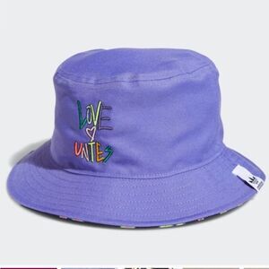 adidas Originals Pride Reversible Bucket Hat OS Unisex Colorful Casual Sporty